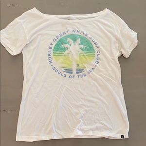 hurley oversized tshirt